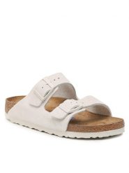 Birkenstock Klapki Arizona Bs 1024516 Beżowy. Brązowe klapki damskie Birkenstock, bez wzorów, ze skóry, bez obcasa, bez zapięcia. Za 599.99 zł.