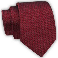 Krawat Alties (7 cm) - Czerwony, Drobna Faktura. Czerwone krawaty i muchy Alties, bez wzorów, z tkaniny, eleganckie. Za 40.00 zł.