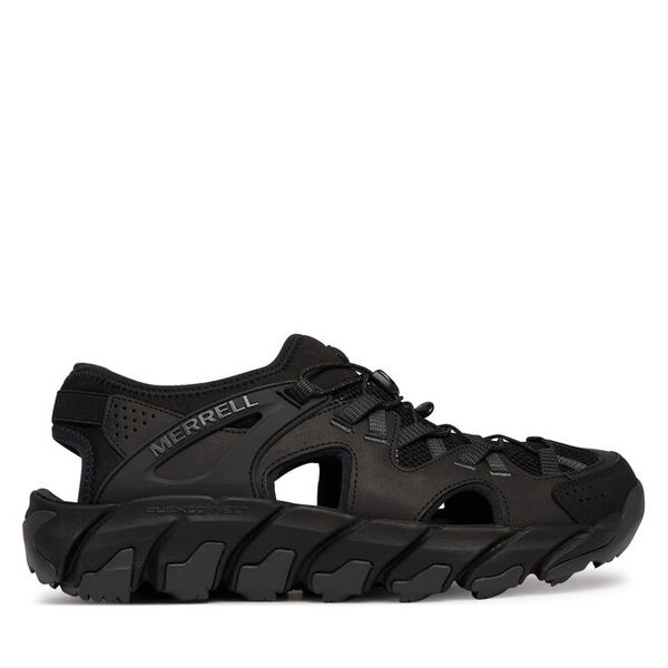 Sandały Merrell. Czarne buty zimowe męskie Merrell, bez wzorów, sportowe, bez zapięcia. Za 469.99 zł.