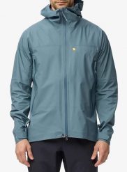 Kurtka z membraną Fjallraven Bergtagen GTX lite Jacket. Niebieskie kurtki męskie Fjällräven, l, bez wzorów, z gore-texu, bez kaptura. Za 2,287.99 zł.