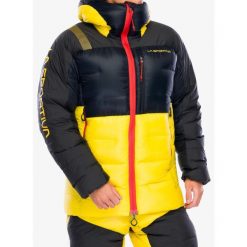 Kurtka puchowa męska La Sportiva Olympus Tech Down Parka. Żółte kurtki męskie La Sportiva, m, bez wzorów, z puchu, sportowe, bez kołnierzyka, bez kaptura. Za 3,275.99 zł.