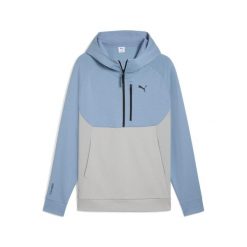 Bluza z kapturem Puma Pumatech. Niebieskie bluzy sportowe męskie Puma, m, bez wzorów, z kapturem. W wyprzedaży za 254.65 zł.