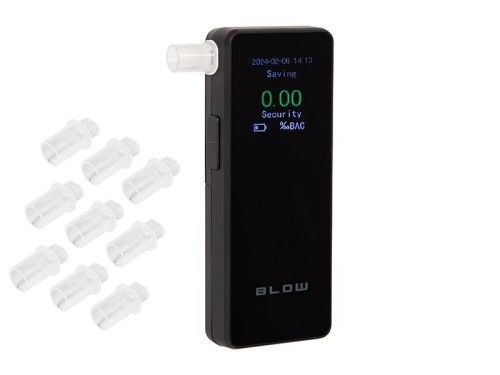 BLOW ALKOMAT-TESTER TRZEŹWOŚCI BLOW 9900 BLACK. Alkomaty Blow. Za 169.99 zł.