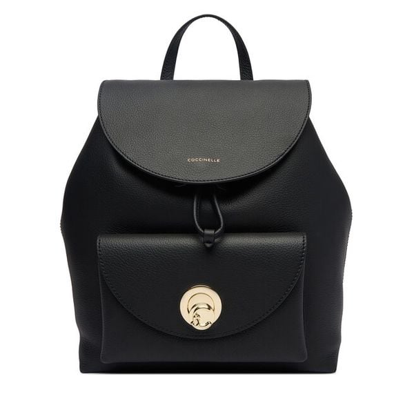 Plecak Coccinelle. Czarne plecaki damskie Coccinelle, bez wzorów. Za 1,539.00 zł.