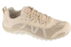 Buty trekkingowe damskie, Maipo Explorer Aerosport. Brązowe obuwie trekkingowe damskie Merrell, z materiału, przed kostkę, bez zapięcia. Za 399.99 zł.
