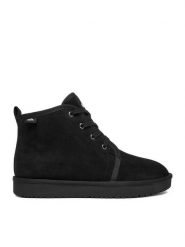 Quiksilver Trzewiki CEO-FROST-01 Czarny. Czarne botki męskie Quiksilver, bez wzorów, z materiału, bez obcasa, bez zapięcia. Za 249.99 zł.