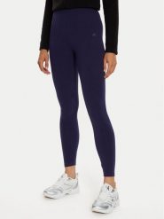 4F Legginsy 4FWMM00TTIGF195 Granatowy Slim Fit. Niebieskie legginsy damskie 4F, bez wzorów, z bawełny. Za 69.99 zł.