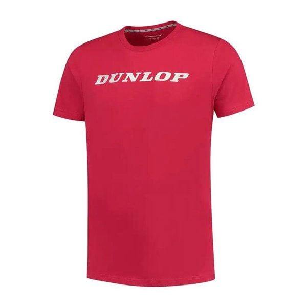 Koszulka sportowa męska Dunlop Essentials Tee. Czerwone koszulki sportowe męskie Dunlop, m, bez wzorów, bez ramiączek, tenisowe. Za 79.99 zł.