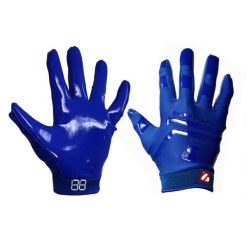 Rękawice do futbolu amerykańskiego Pro Receiver, RE, DB, RB, FRG-03. Niebieskie rękawiczki damskie BARNETT, bez wzorów. Za 139.00 zł.