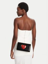 LOVE MOSCHINO Torebka JC4186PP1NLP0000 Czarny. Czarne torebki do ręki damskie Love Moschino, bez wzorów, ze skóry, bez dodatków. Za 379.99 zł.