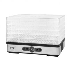 Suszarka do grzybów, warzyw, owoców, 400W, 5 sit, wyświetlacz, termoobieg, TEESA. Suszarki do włosów Teesa. Za 103.99 zł.