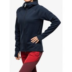 Bluza polarowa damska Houdini Mono Air Houdi. Niebieskie bluzy damskie Houdini, xs, bez wzorów, z polaru, sportowe, bez ramiączek, bez kaptura. Za 597.99 zł.