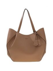 Guess Torebka 178389 Beżowy. Brązowe shopperki damskie Guess, z aplikacjami, bez dodatków. Za 714.99 zł.