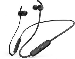 Słuchawki Philips TAE1205BK Wireless Neckband Headset Black. Czarne słuchawki bezprzewodowe Philips. Za 87.32 zł.