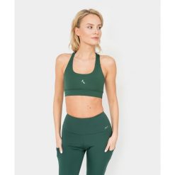 Stanik Carpatree Libra zielony. Zielone bielizna sportowa damska Carpatree, m, bez wzorów, z materiału. W wyprzedaży za 119.99 zł.
