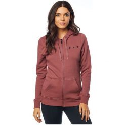 FOX bluza damska The Supper Fox Zip XS burgundowa. Czerwone bluzy damskie FOX, xs, bez wzorów, bez ramiączek, bez kaptura. W wyprzedaży za 213.00 zł.