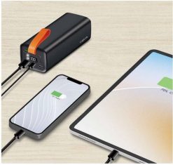 Powerbank LogiLink LogiLink Powerbank 50000 mAh, QC 3.0 & PD 3.0 100 W, black. Czarne powerbanki LOGILINK. Za 282.23 zł.