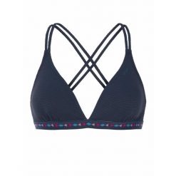 Damski top do kostiumu kąpielowego Protest Mixtiamat 24. Niebieskie stroje kąpielowe damskie Protest, xl, bez wzorów, z elastanu. Za 219.00 zł.