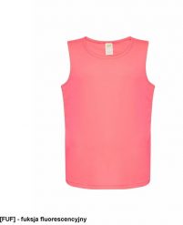 JHK - T-shirt sportowy fuksja fluorescencyjny S. Czerwone koszulki sportowe męskie JHK, m, bez wzorów, bez ramiączek. Za 14.78 zł.