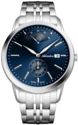 Zegarek męski Adriatica A8306.5115A srebrny. Szare zegarki męskie Adriatica, bez wzorów, srebrne. Za 2,880.00 zł.