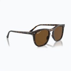 Okulary przeciwsłoneczne Ray-Ban RB2210. Brązowe okulary przeciwsłoneczne damskie Ray-Ban. Za 699.99 zł.