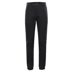 Spodnie damskie trekkingowe softshell Alpine Pro Hurfa 2. Czarne spodnie sportowe damskie Alpine Pro, na lato, bez wzorów, z softshellu, sportowe, trekkingowe. W wyprzedaży za 369.00 zł.