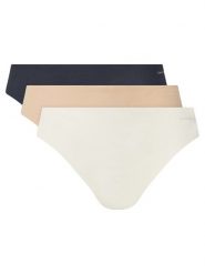 Tommy Hilfiger Komplet 3 par stringów UW0UW05959 Kolorowy. Majtki damskie Tommy Hilfiger, z bawełny. Za 109.99 zł.