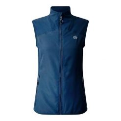 Kurtka turystyczna bez rękawów damska Dare 2B Ardently. Niebieskie kurtki sportowe damskie Dare 2B, bez wzorów, bez ramiączek, bez kaptura. Za 149.99 zł.