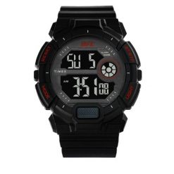 Zegarek Timex. Czarne zegarki męskie Timex, bez wzorów. Za 259.99 zł.