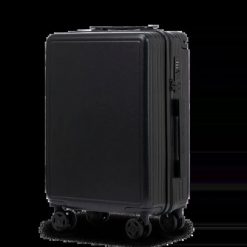 Walizka kabinowa Wings BUNTING ABS+ 20" BLACK. Czarne walizki damskie Wings, bez wzorów, z materiału. Za 139.93 zł.