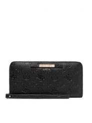 Guess Portfel Carmella Slg SWPD22 25146 Czarny. Czarne portfele damskie Guess, ze skóry. Za 294.99 zł.