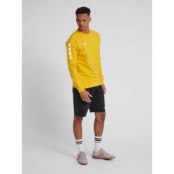 Bluza do piłki ręcznej męska Hummel Go Cotton Sweatshirt. Brązowe bluzy męskie Hummel, m, bez wzorów, sportowe, bez ramiączek, bez kaptura. Za 89.00 zł.