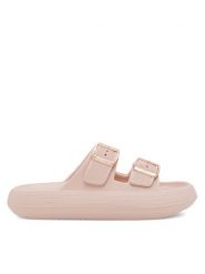 MEXX Klapki MICC1904941W-01 Beżowy. Brązowe klapki damskie Mexx, bez wzorów, z syntetyku, bez obcasa, bez zapięcia. Za 79.99 zł.