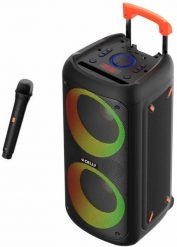 Głośnik Celly Głośnik Bluetooth Przenośny PARTYSPEAKERWLM Czarny 4 W. Czarne głośniki przenośne Celly. Za 559.00 zł.