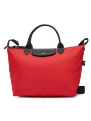 Longchamp Torebka L1515HSR Czerwony. Czerwone shopperki damskie Longchamp, bez wzorów, z materiału, bez dodatków. Za 1,639.00 zł.
