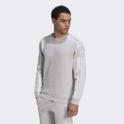 Bluza adidas Squadra 21. Szare bluzy męskie Adidas, m, bez wzorów, sportowe, bez ramiączek, bez kaptura. Za 220.50 zł.