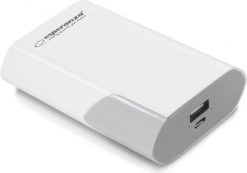 Powerbank Esperanza Boson 6000mAh Biało-szary. Białe powerbanki Esperanza. Za 25.56 zł.