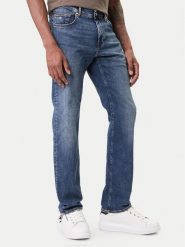 KARL LAGERFELD Jeansy 265501 500843 Niebieski Slim Fit. Niebieskie jeansy męskie KARL LAGERFELD, z bawełny. Za 619.99 zł.