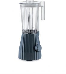 Blender kielichowy Plissé szary. Szare blendery Alessi. Za 839.00 zł.