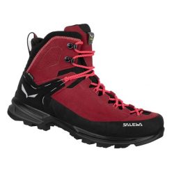 Damskie buty trekkingowe Salewa MTN Trainer 2 Mid GTX. Czarne obuwie trekkingowe damskie Salewa, z gore-texu, bez zapięcia. Za 1,113.50 zł.