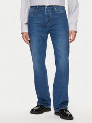 AMI Paris Jeansy UTR500.DE0025 Niebieski Straight Leg. Niebieskie jeansy męskie AMI PARIS, z jeansu. Za 939.99 zł.