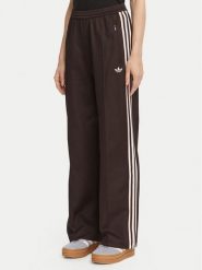 Adidas Spodnie dresowe Classic Track Pants KD3749 Brązowy Regular Fit. Brązowe spodnie dresowe damskie Adidas, bez wzorów, z bawełny. Za 279.99 zł.