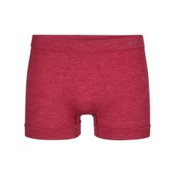 Bokserki Falke Wool-Tech Light. Czerwone bokserki męskie Falke, bez wzorów. Za 347.50 zł.