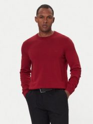 BOSS Sweter Botto-L 50476364 Czerwony Regular Fit. Czerwone swetry męskie Boss, l, bez wzorów, z wełny, bez kołnierzyka, bez ramiączek. Za 599.99 zł.