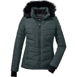 Kurtka narciarska damska Killtec Ksw 210. Zielone kurtki sportowe damskie KILLTEC, na zimę, l, bez wzorów, bez ramiączek, bez kaptura, narciarskie. Za 449.00 zł.