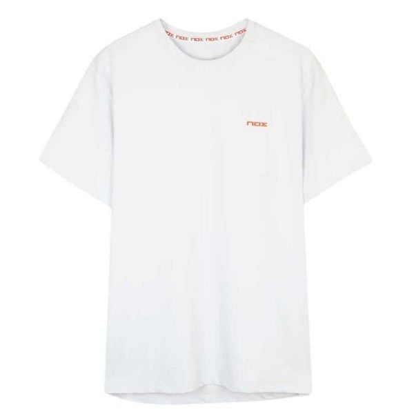 T-shirt Nox Team Regular 24. Białe t-shirty damskie nox, bez wzorów, sportowe, bez kołnierzyka, bez ramiączek. Za 218.50 zł.