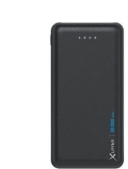 Powerbank Xlayer XLayer 217283 bank mocy Litowo-polimerowy (LiPo) 20000 mAh Czarny. Czarne powerbanki Xlayer. Za 90.79 zł.