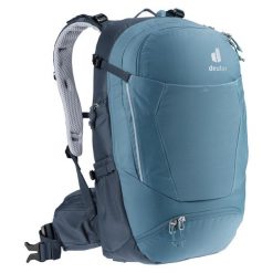 Plecak rowerowy Deuter Trans Alpine 24 - atlantic/ink. Niebieskie plecaki męskie Deuter, bez wzorów, z materiału. Za 625.89 zł.