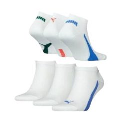 Skarpetki Unisex Dla Dorosłych Quarter 6pak. Białe skarpety męskie Puma, bez wzorów. Za 99.99 zł.
