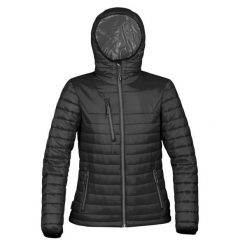 Kurtka Termiczna Damska Gravity. Czarne kurtki sportowe damskie STORMTECH, xl, bez wzorów, bez ramiączek, bez kaptura, trekkingowe. Za 611.99 zł.